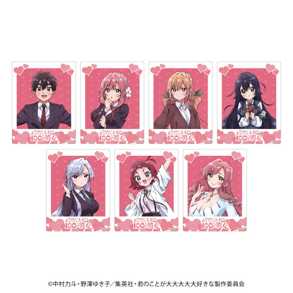 アクリルカード「君のことが大大大大大好きな100人の彼女」01/公式
