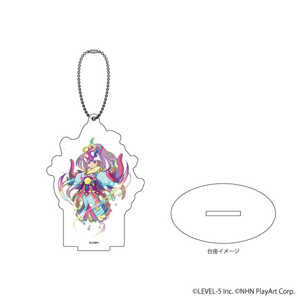 妖怪ウォッチ ぷにぷに ふぶき姫 アクリルキーホルダー 妖怪ウォッチ