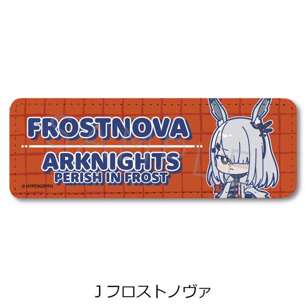アークナイツ【冬隠帰路/PERISH IN FROST】レザーバッジ(ロング) J(フロストノヴァ)[シンクイノベーション]《在庫切れ》
