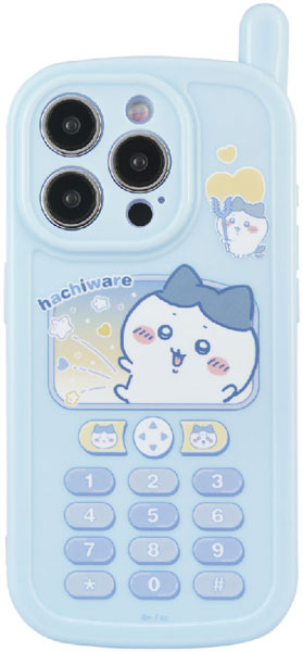 ちいかわ iPhone15Pro 対応レトロガラケー風ケース ハチワレ