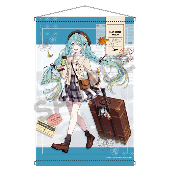 初音ミク B2タペストリー ブルー[クラックス]《在庫切れ》