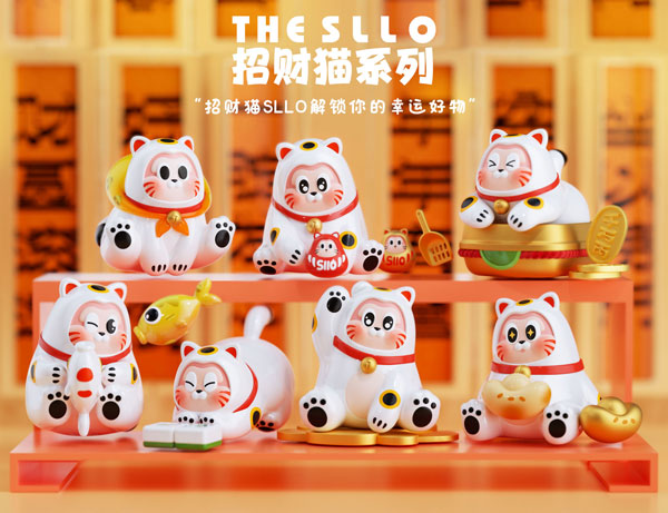 THE SLLO 招き猫シリーズ トレーディングフィギュア 6個入りBOX[HIDDEN WOOO]