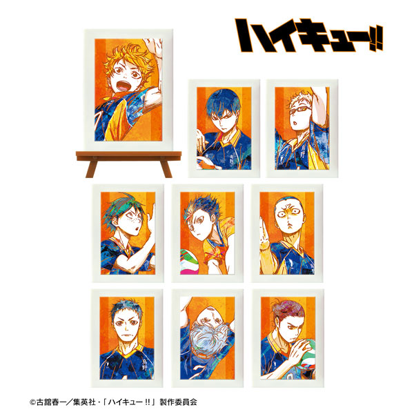 ハイキュー！！ トレーディング Ani-Art 第2弾 ミニアートフレーム 9個入りBOX[アルマビアンカ]《在庫切れ》