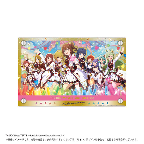 アイドルマスター プレミアムビジュアルアクリルアート 『M@STERPIECE』 限定販売】アイドルマスター ミリオンライブ！ プレミアム