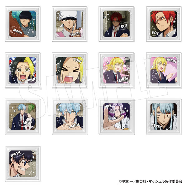 【★安心の定価販売★】 TVアニメ「マッシュル-MASHLE-」ぴくりあsnapコレクションVol.1 アイメイク