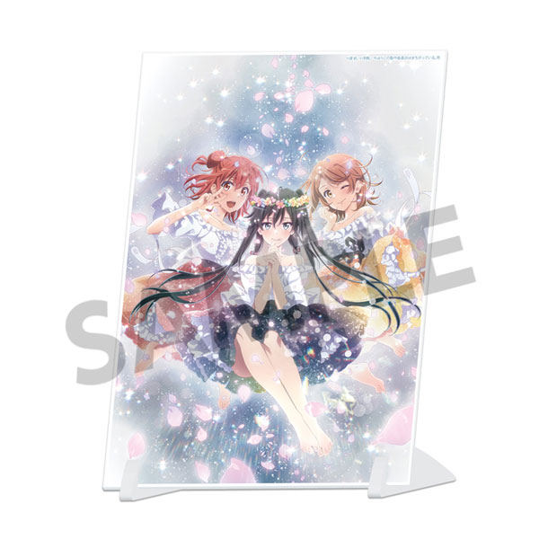 やはり俺の青春ラブコメはまちがっている。 俺ガイル　A賞　アクリルプレート 新品】やはり俺の青春ラブコメはまちがっている。完 ビジュアル