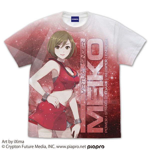 MK15th project MEIKO フルグラフィックTシャツ/WHITE-S[コスパ]