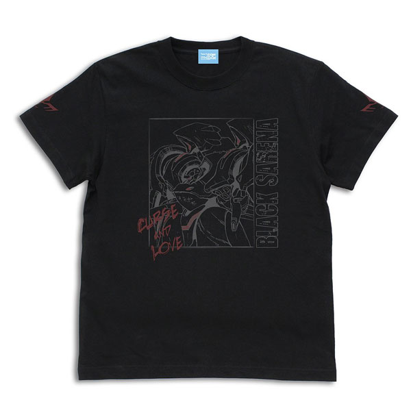 機動戦艦 ナデシコ The prince of darkness ブラックサレナ Tシャツ/BLACK-M[コスパ]