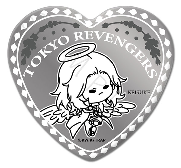 場地圭介 缶バッジ・バッグセット TVアニメ『東京リベンジャーズ』ハート型缶バッジ Mocho-YD (場地圭介