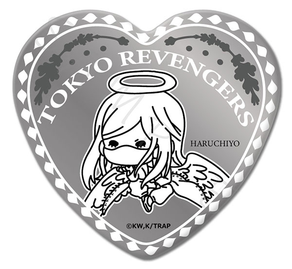 三途 春千夜 ハート 缶バッジ TVアニメ『東京リベンジャーズ』ハート型缶バッジ Mocho-YJ (三途春千