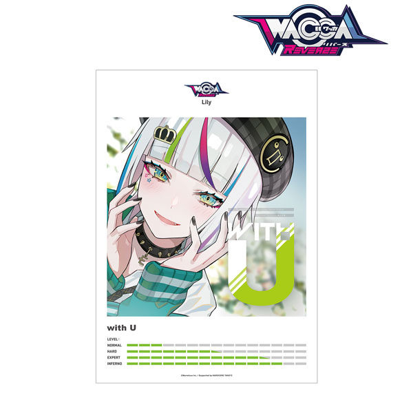 WACCA with U 楽曲ジャケットA3マット加工ポスター[アルマビアンカ 