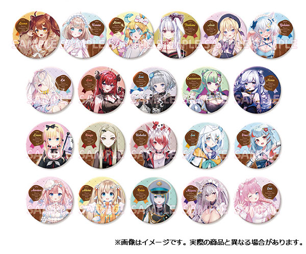 限定販売】Vtuber Valentine Fes 2024 ランダム缶バッジ 単品[mikai