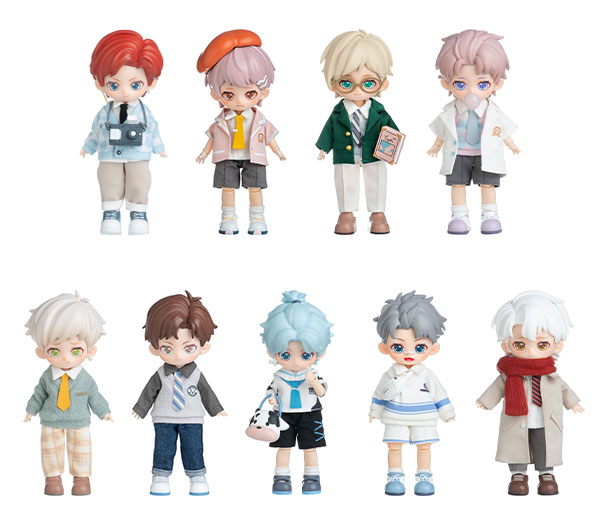 トレーディングフィギュア　【BOX】SIMONTOYS PEETSOON 大学シリーズ トレーディングドール PEETSOON 大学シリーズ トレーディングドール 8個入りBOX