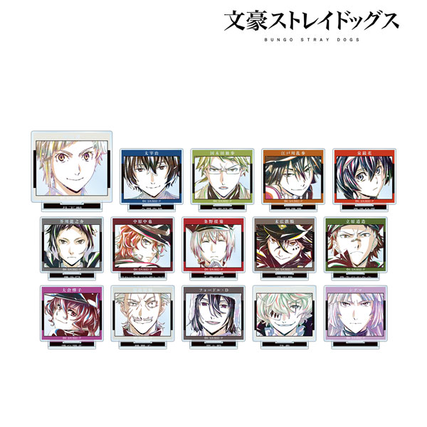 文豪ストレイドッグス トレーディング Ani-Art 第3弾 アクリルスタンド 15個入りBOX[アルマビアンカ]《在庫切れ》