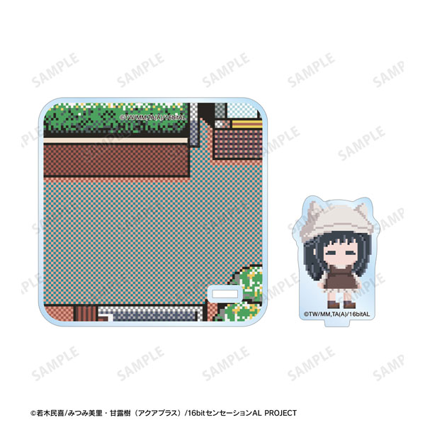 テレビアニメ 16bitセンセーション ANOTHER LAYER 下田かおり ドット絵 アクリルスタンド付きコースター[アルマビアンカ]《在庫切れ》