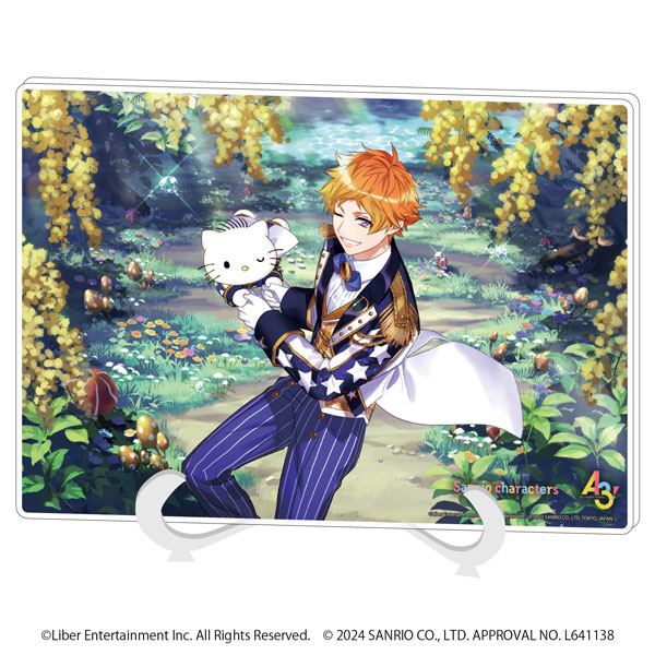 アクリルアートボード(A5サイズ)「A3！×Sanrio characters」02/皇天馬
