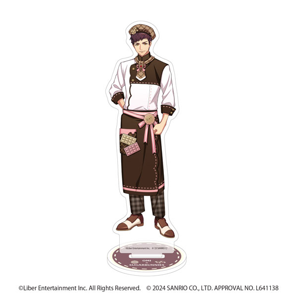 アクリルスタンド「A3！×Sanrio characters」28/伏見臣×シュガーバニーズ(公式イラスト)[A3]《在庫切れ》