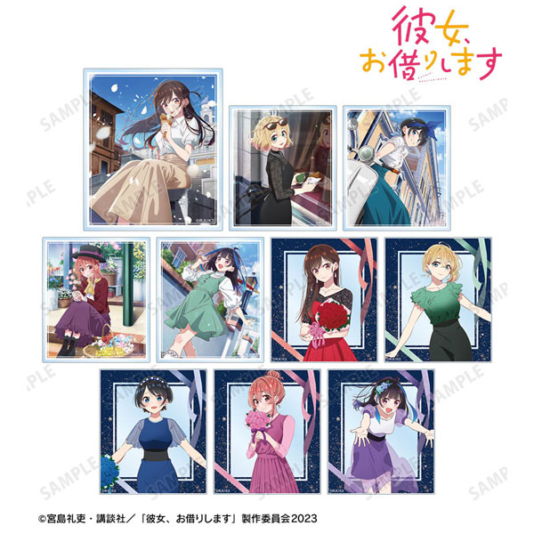 【限定品】彼女、お借りします　漫画、アクリルキーホルダー、ポストカードセット 彼女、お借りします』 場面写アクリルキーホルダー キャラクターグッズ