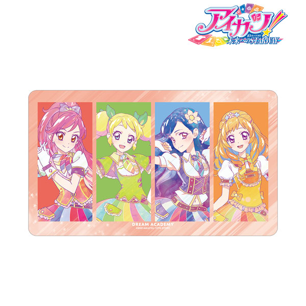アイカツ！ 10th STORY ～未来へのSTARWAY～ ドリームアカデミー Ani-Art clear label マルチデスクマット[アルマビアンカ]