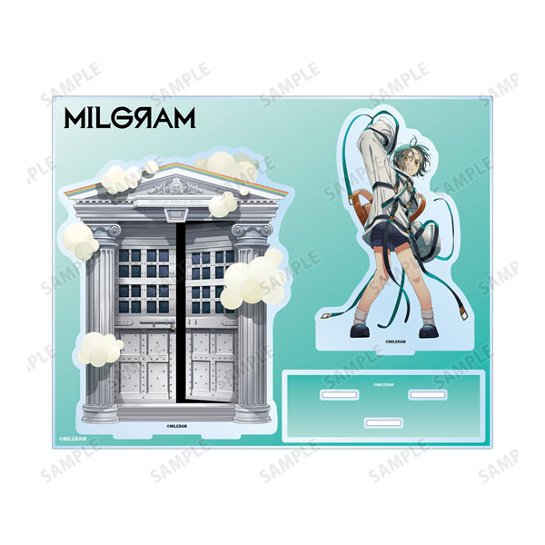 ミルグラム MILGRAM アマネ 粛清マーチ アクリルジオラマ アクスタ MILGRAM -ミルグラム- アマネ『粛清マーチ』 ジャケットイラストver