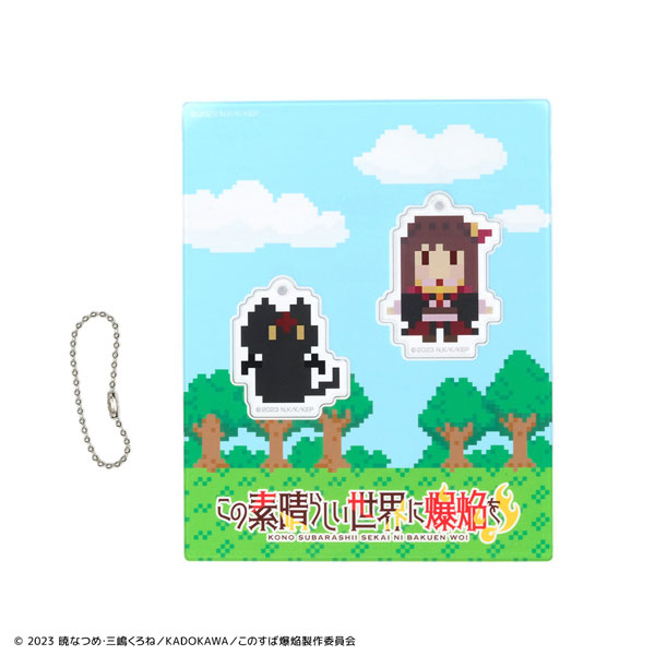 この素晴らしい世界に爆焔を！ アクリルキーホルダーセット ゆんゆん＆ちょむすけ[アクロス]《在庫切れ》