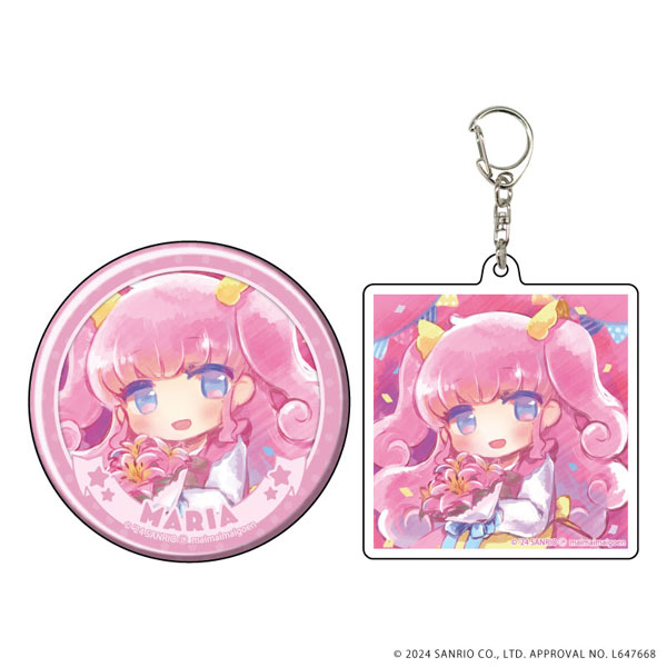 アクリルキーホルダー＆缶バッジセット「まいまいまいごえん」09