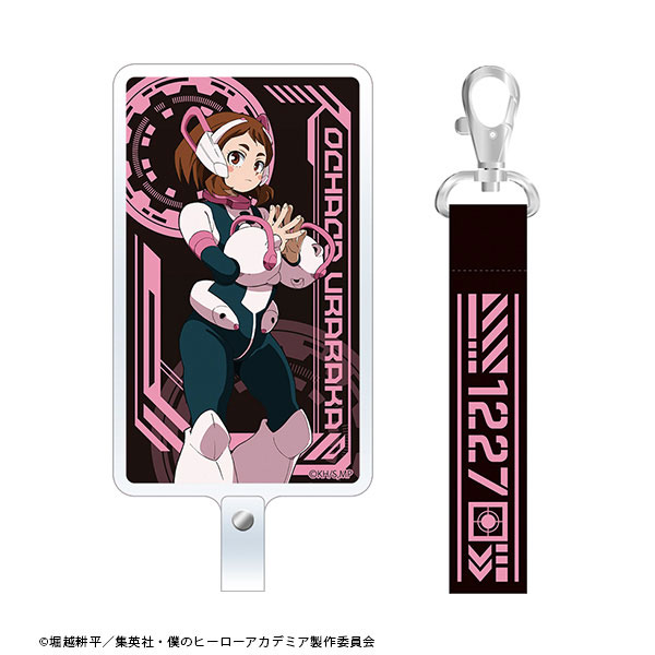 僕のヒーローアカデミア フォンタブ＆ストラップセット 麗日お茶子[ムービック]《在庫切れ》