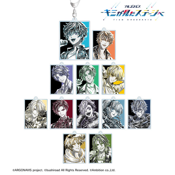 アルゴナビス -キミが見たステージへ- トレーディング Ani-Art BLACK LABEL アクリルキーホルダー ver.A 12個入りBOX[アルマビアンカ]《在庫切れ》
