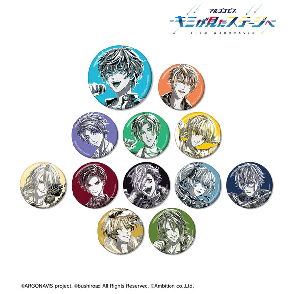 アルゴナビス -キミが見たステージへ- トレーディング Ani-Art BLACK LABEL 缶バッジ ver.A 12個入りBOX[アルマビアンカ]《在庫切れ》