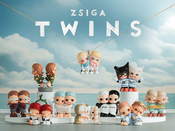 ZSIGA Twins シリーズ 9個入りBOX[POPMART]《在庫切れ》