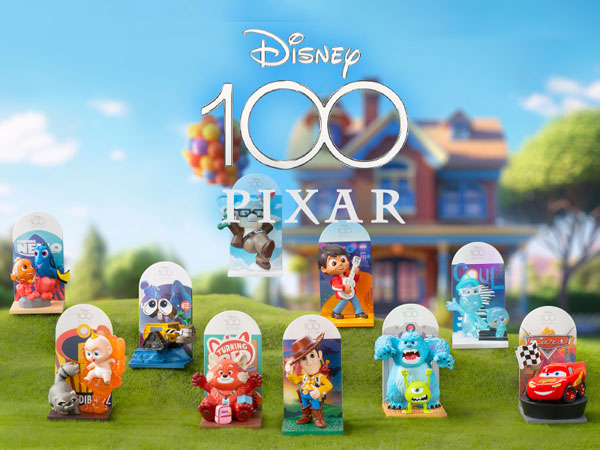 DISNEY 100th Anniversary Pixar シリーズ 9個入りBOX[POPMART]