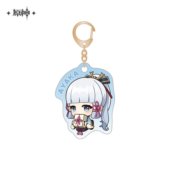 原神 華彩奇市シリーズ デフォルメアクリルストラップ 神里綾華[miHoYo]