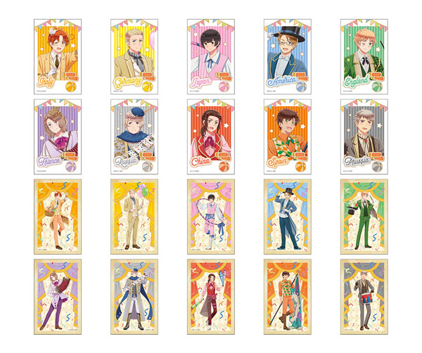ヘタリア World☆Stars 描き下ろしミニフォトカードコレクション 