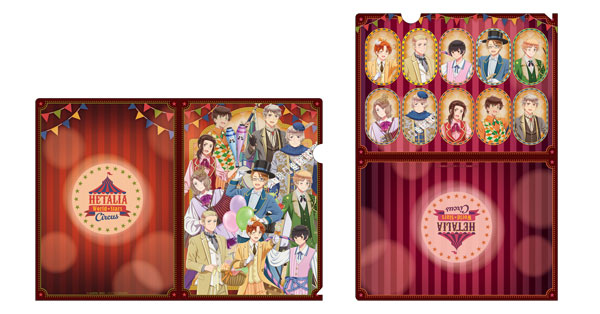 アニメ「ヘタリア World☆Stars」 描き下ろしクリアファイルセット