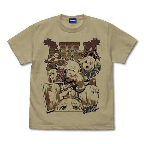 勇気爆発バーンブレイバーン スミスゥーーッ！ Tシャツ/SAND KHAKI-S[コスパ]