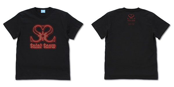 ラブライブ！サンシャイン！！ Saint Snow ネオンサインロゴ Tシャツ/BLACK-XL[コスパ]