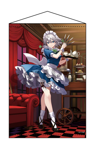 東方Project B2タペストリー 67 十六夜咲夜 illust.竹花ノート[AKIBA