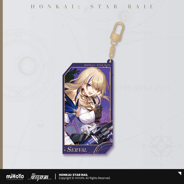 崩壊：スターレイル 群星の招待シリーズ グリッターアクリルストラップ セーバル[miHoYo]