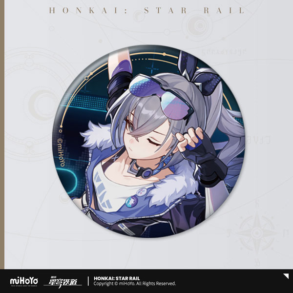 崩壊：スターレイル 群星の招待シリーズ 缶バッジ 銀狼（再販