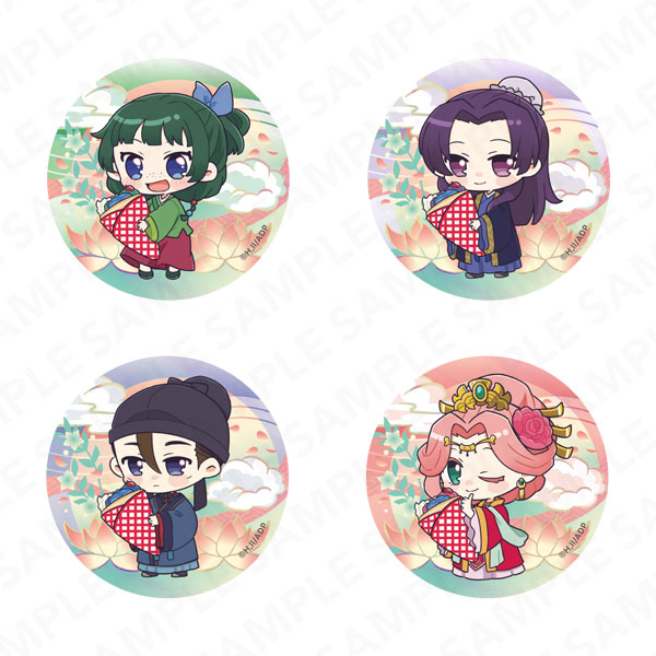 薬屋のひとりごと ホログラム缶バッジ デザイン03 猫猫 C｜アニメ