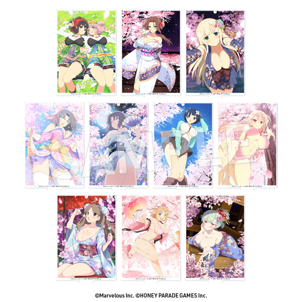閃乱カグラ アクリルスタンド コレクション vol.1 10個入りセット
