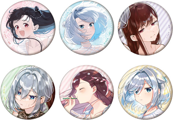 君と綴るうたかた　缶バッジコレクション 君と綴るうたかた 描き下ろし缶バッジコレクション 6個入りBOX