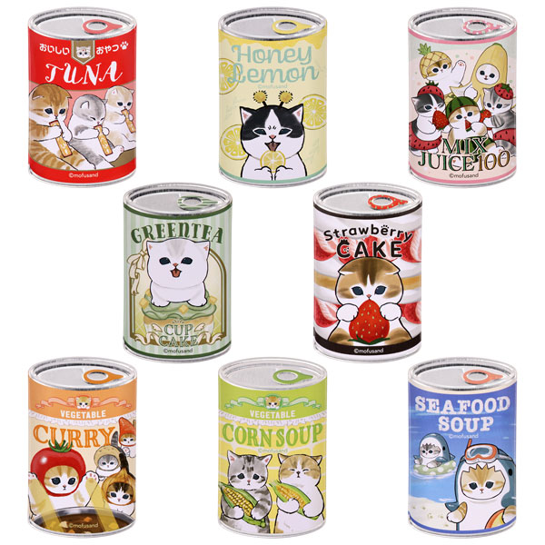 mofusand mitamemo缶バッジ 8個入りBOX[エンスカイ]
