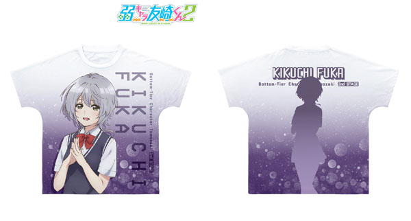 弱キャラ友崎くん 2nd STAGE 菊池風香 フルグラフィックTシャツ ユニセックス XS[アルマビアンカ]