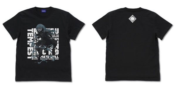 転生したらスライムだった件 リムル=テンペスト スクエア Tシャツ/BLACK-M（再販）[コスパ]《０７月予約》