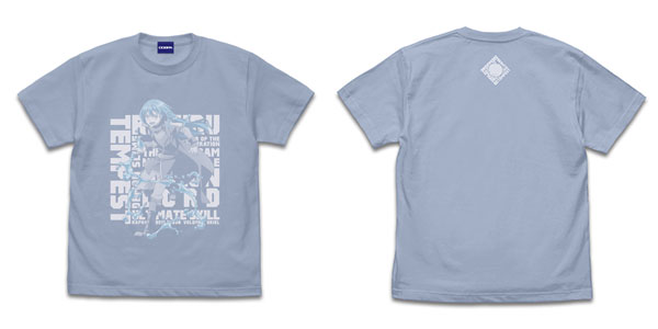 転生したらスライムだった件 リムル=テンペスト スクエア Tシャツ/ACID BLUE-XL（再販）[コスパ]《０７月予約》