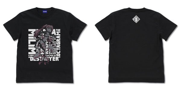 転生したらスライムだった件 ミリム・ナーヴァ スクエア Tシャツ/BLACK-M（再販）[コスパ]《０７月予約》
