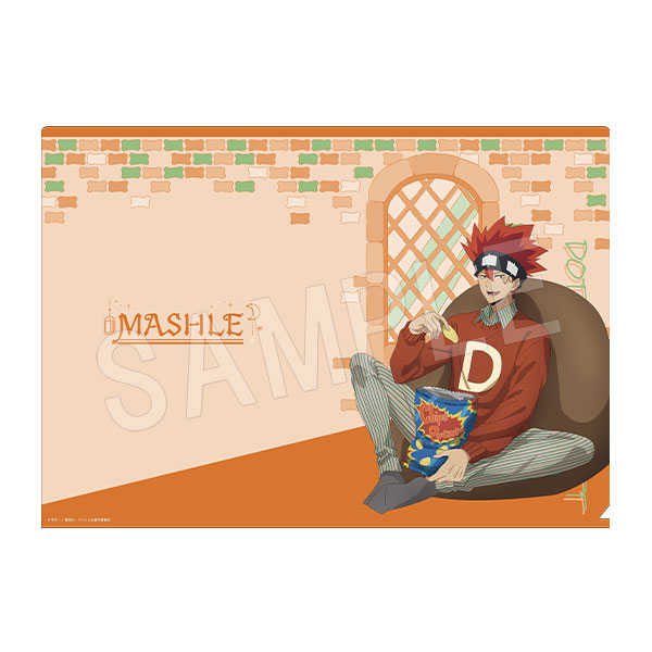マッシュル-MASHLE- クリアファイル ナイトルーティンver. ドット