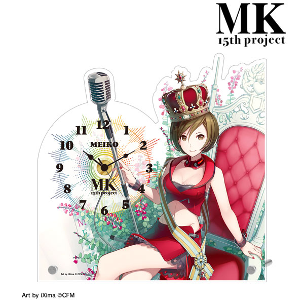 【新品】カイト　アクリル　クロック　MK 15th project 新品】カイト アクリル クロック MK 15th project 新品】カイト