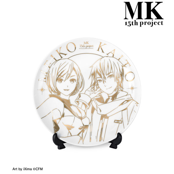 MK15th project MEIKO＆KAITO オンラインコンサート開催記念 箔プリントプレート[アルマビアンカ]